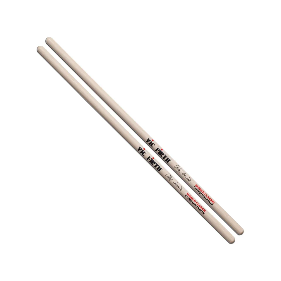 vic-firth-world-classic-alex-acu-a-clear-conquistador-baguettes-timbales image 1