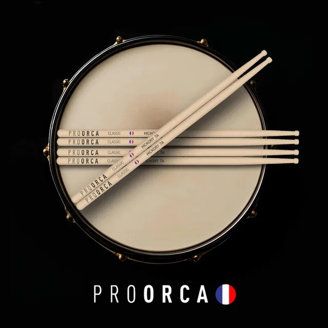 pro-orca-classic-7a-pack-3-paires-baguettes-batterie-fines image 1