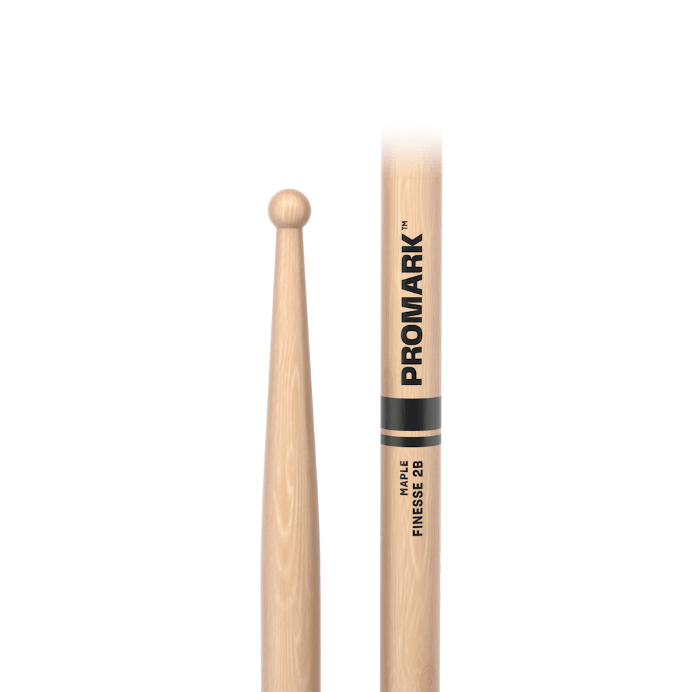promark-finesse-2b-baguettes-batterie-rable-pointe-ronde image 2