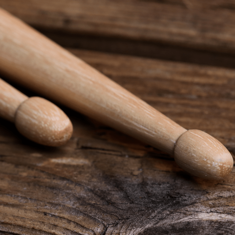 vic-firth-american-classic-5a-baguettes-batterie-hickory-olive-bois image 6