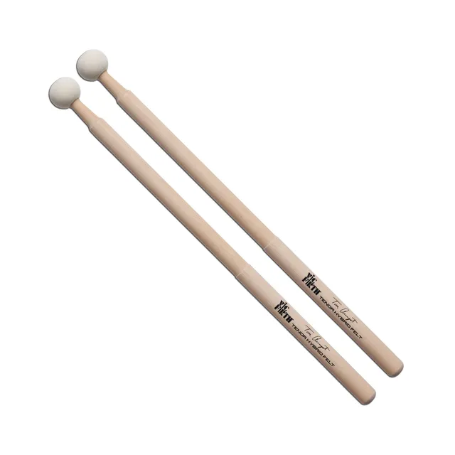 vic-firth-corpsmaster-tom-aungst-baguettes-tenor-feutre image 1