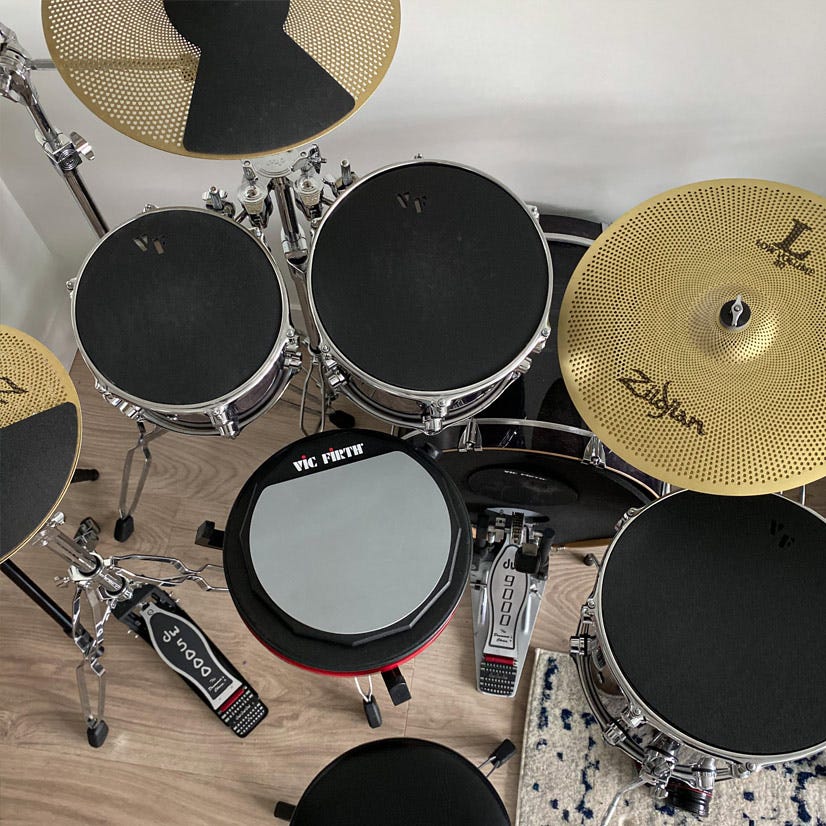 vic-firth-american-classic-sourdines-batterie-pack-f-ts-cymbales image 2
