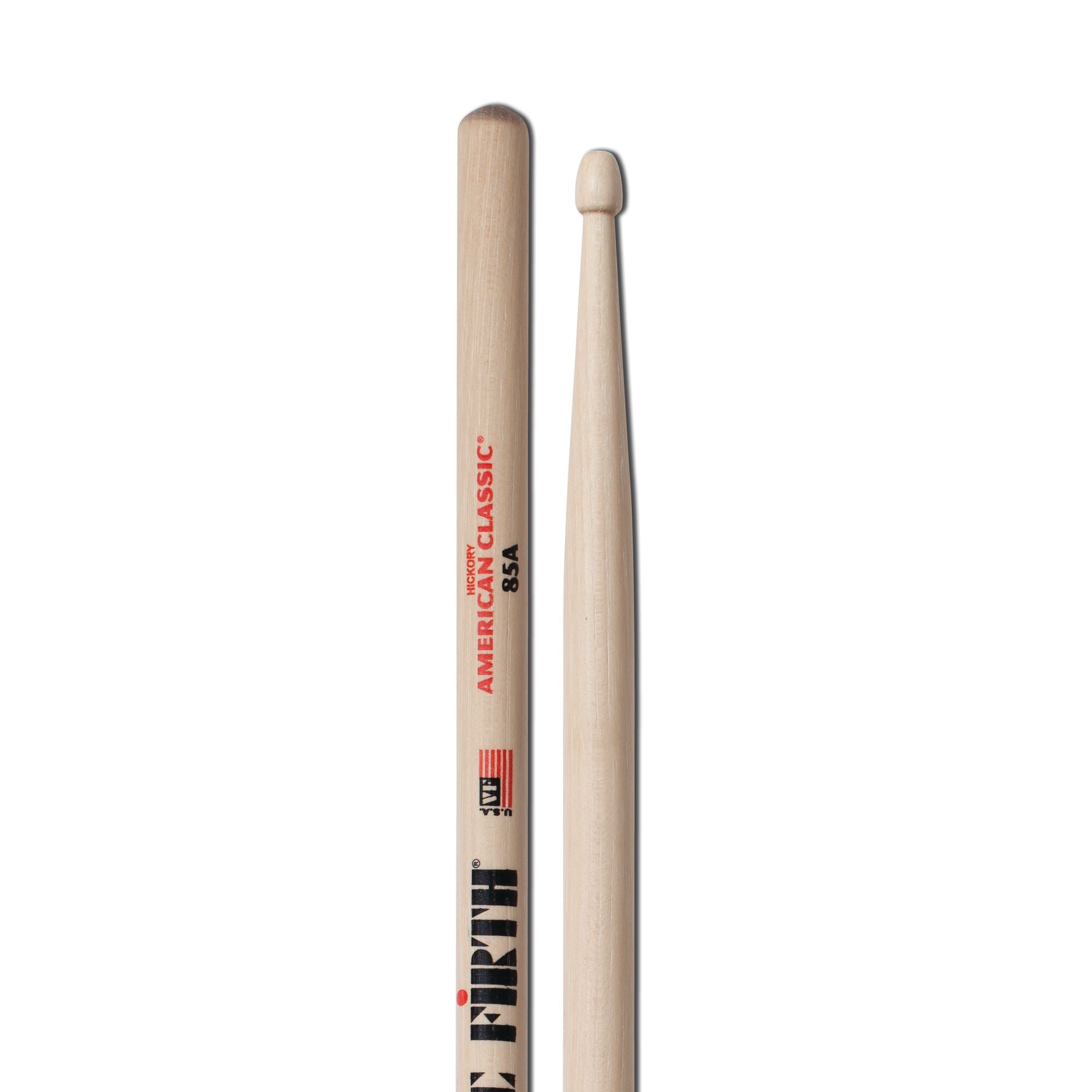 vic-firth-american-classic-85a-baguettes-batterie-hickory image 4