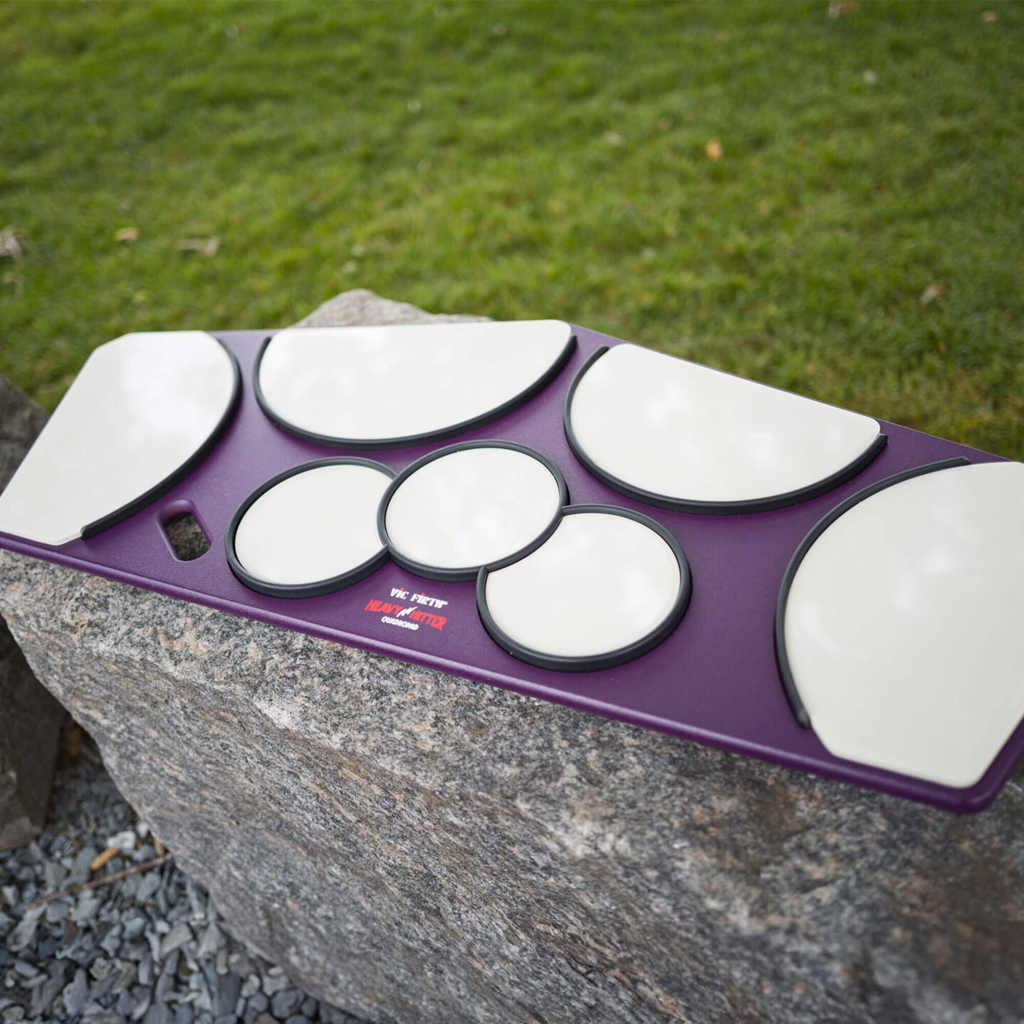 vic-firth-heavy-hitter-quadropad-small-pad-entra-nement-rims image 3