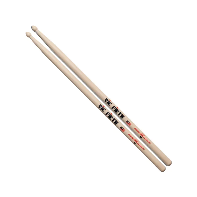 vic-firth-american-classic-1a-baguettes-batterie-longues image 1