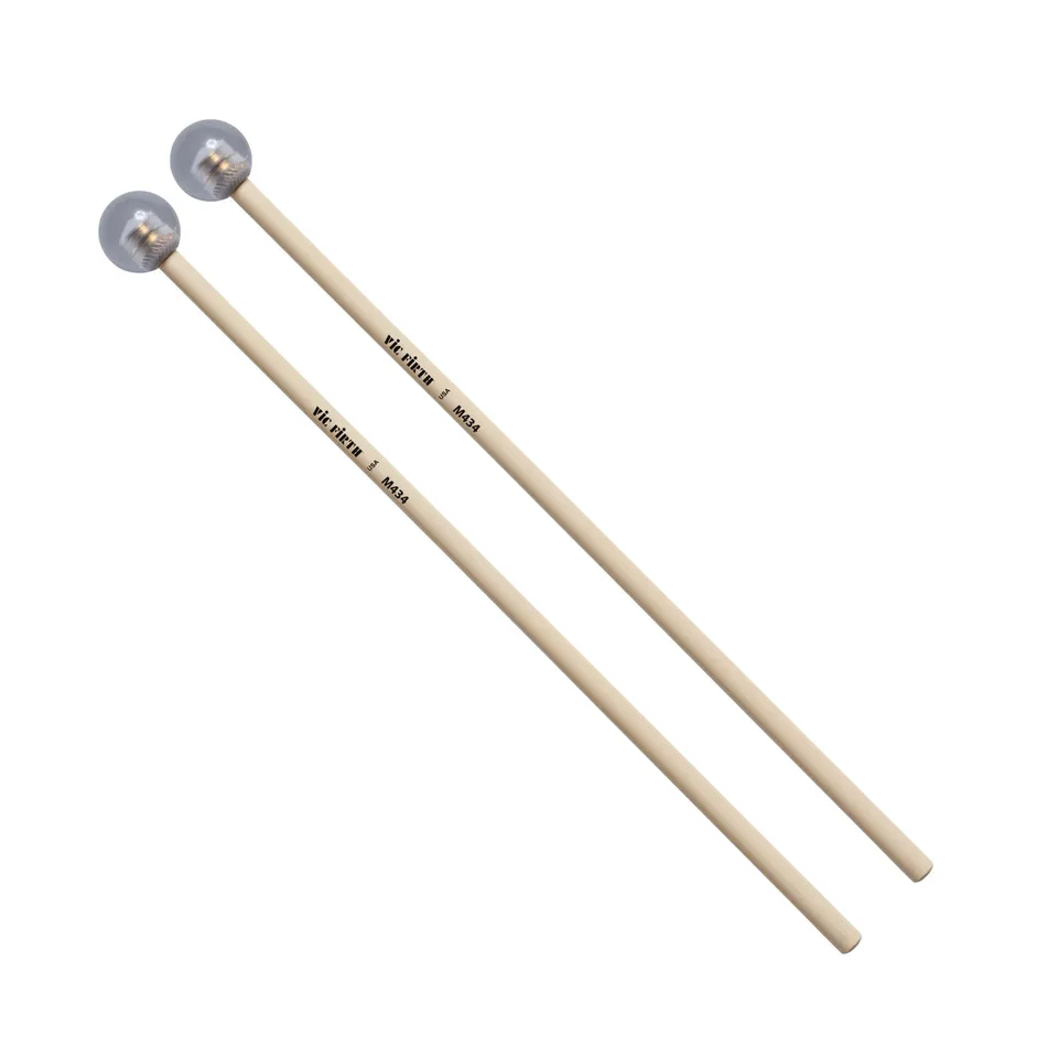 vic-firth-articulate-m434-mailloches-clavier-lexan-laiton image 1