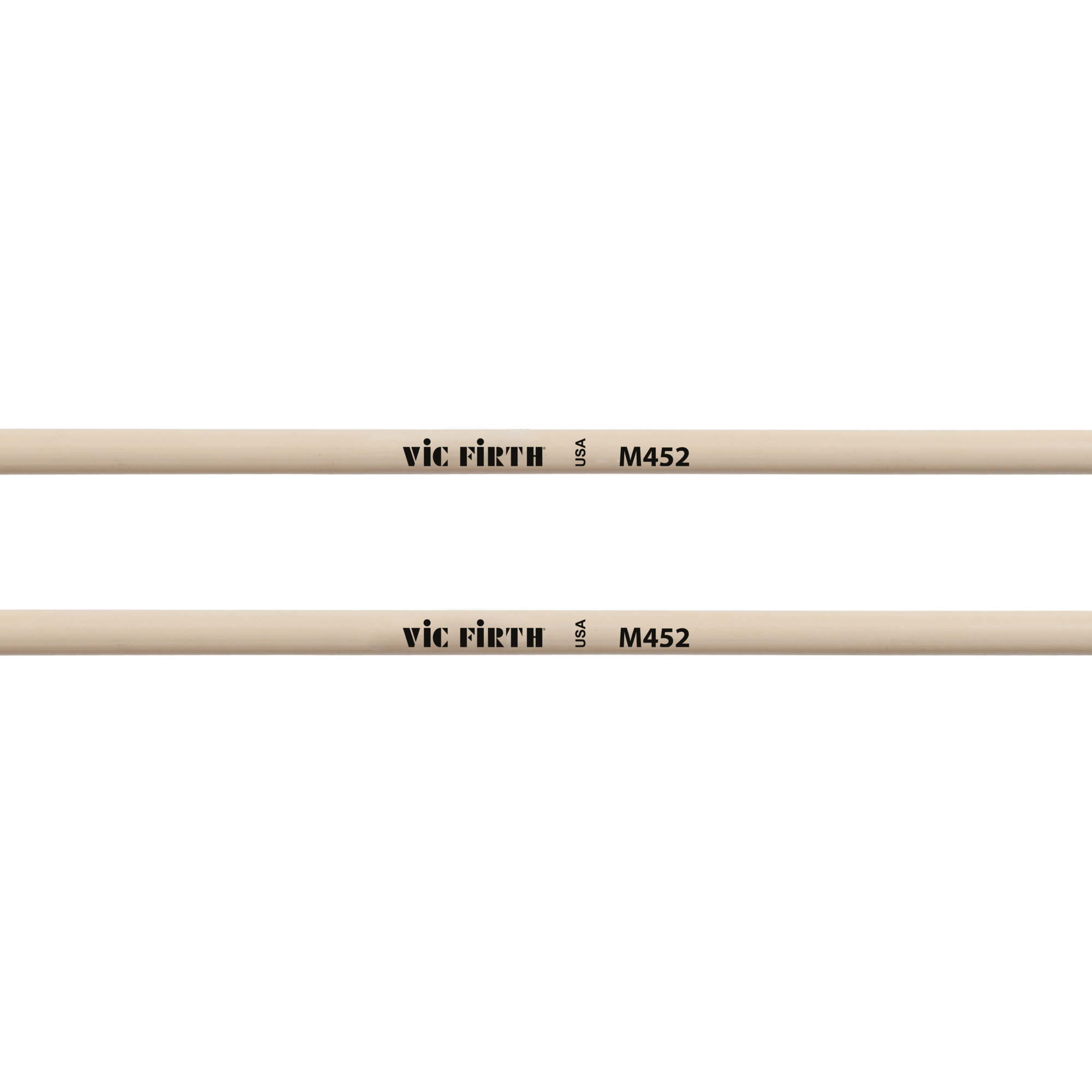 vic-firth-articulate-m452-mailloche-clavier-laiton-rond image 2