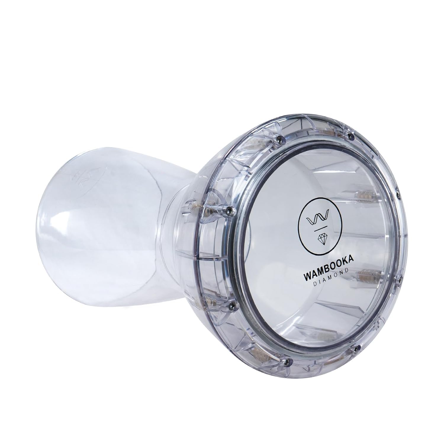 wambooka-diamond-darbuka-transparente-polycarbonate-avec-sac image 6