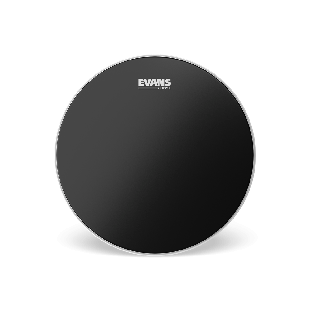 evans-onyx-snare-batter-peau-caisse-claire-noire-2-plis image 1