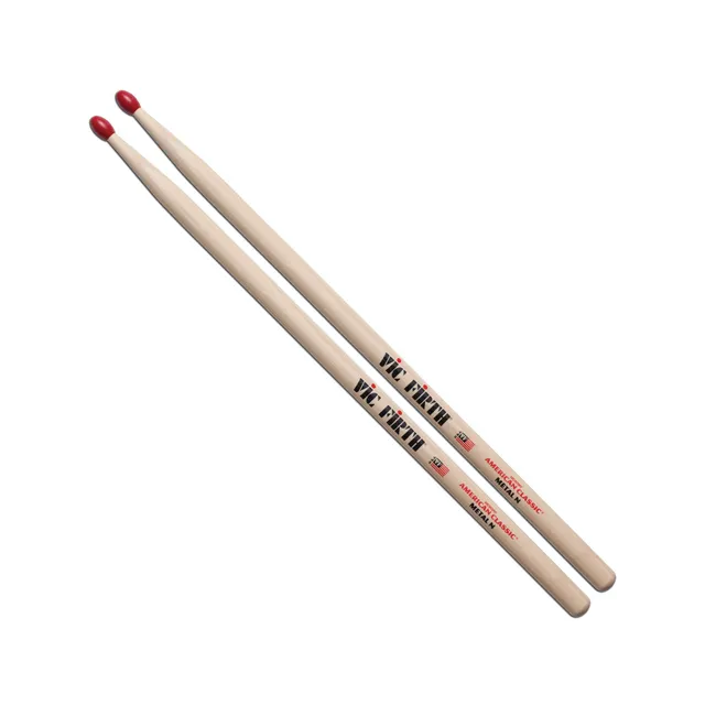 vic-firth-american-classic-metal-baguettes-batterie-nylon-longues image 1