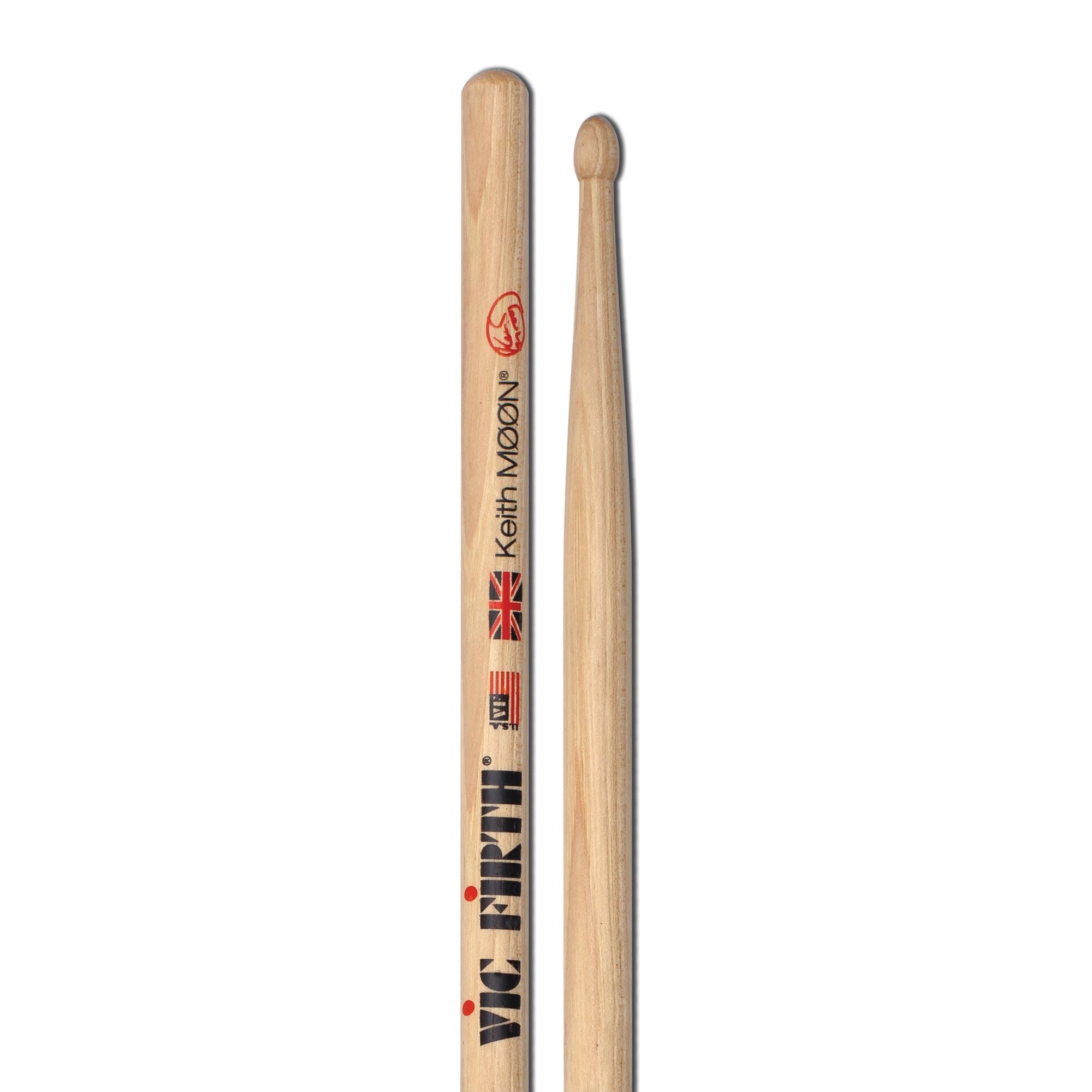 vic-firth-signature-keith-moon-baguettes-batterie-bois image 4
