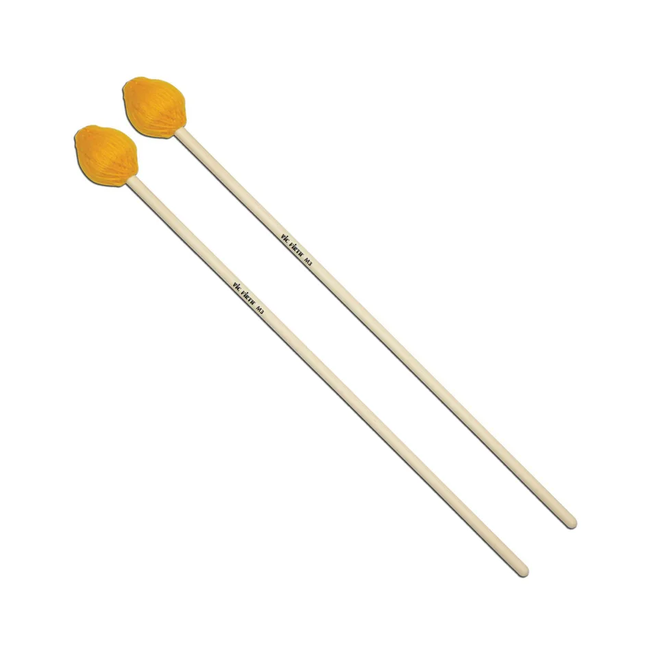 vic-firth-american-custom-keyboard-m3-mailloches-medium-jaune image 1