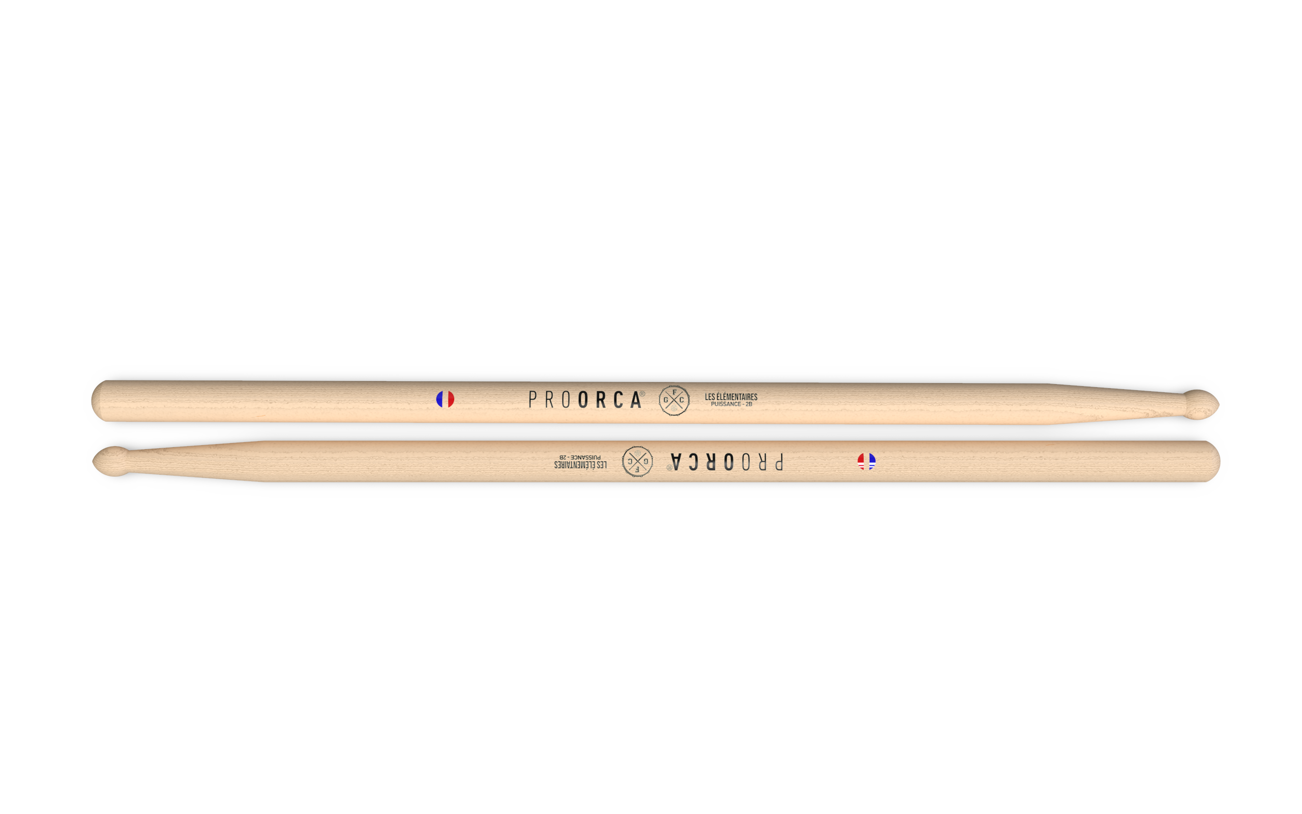 pro-orca-signature-2b-french-grip-channel-baguettes-hickory-olive-ball image 4