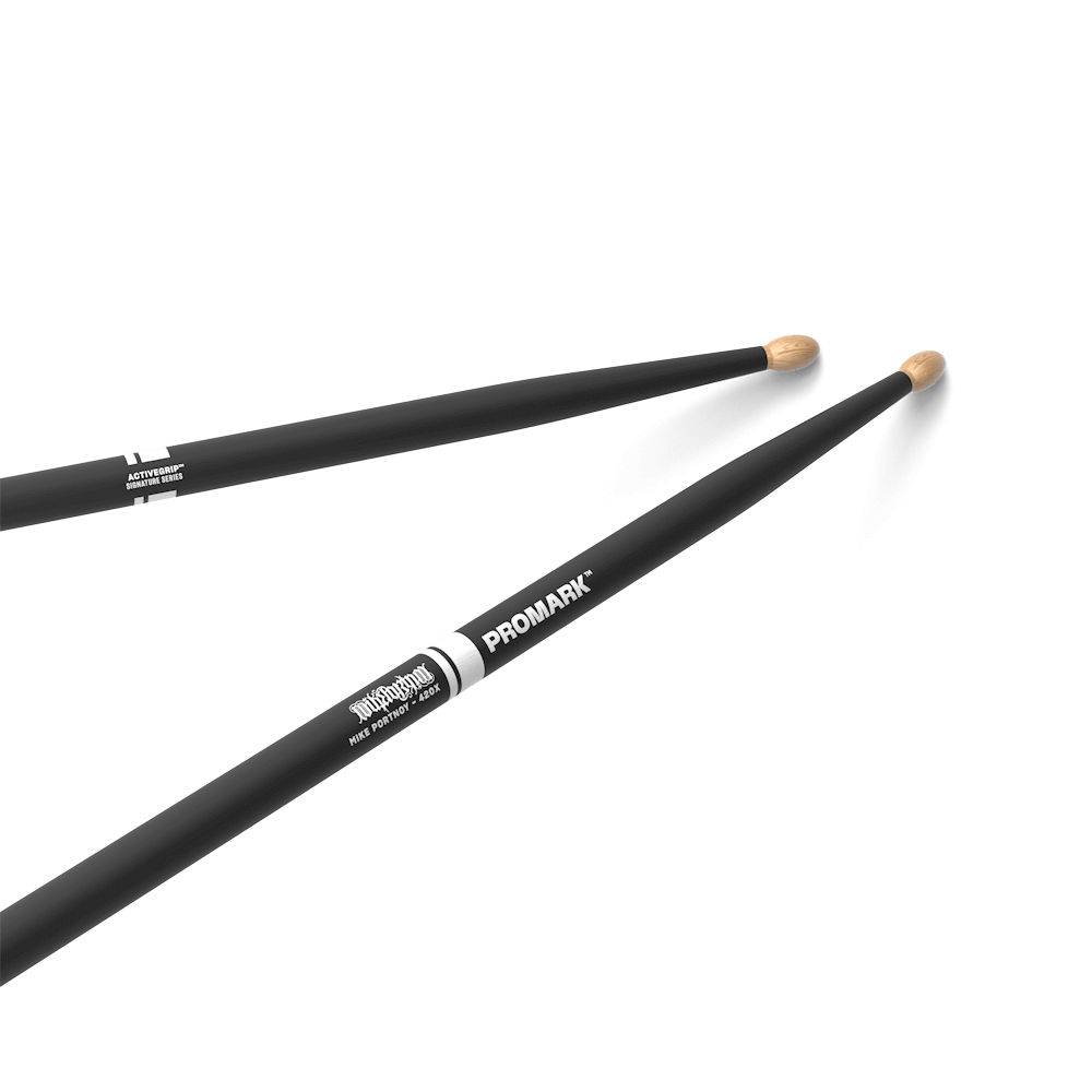 promark-activegrip-mike-portnoy-420x-baguettes-batterie-hickory image 1