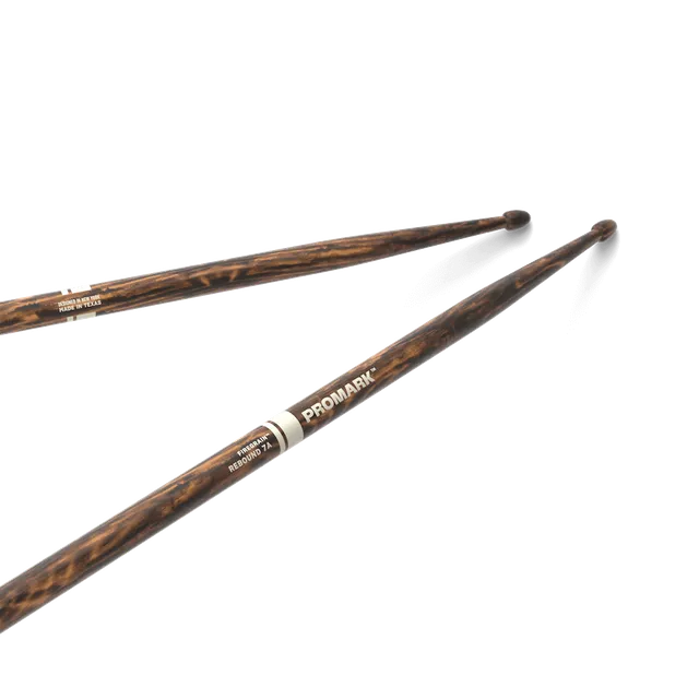 promark-firegrain-rebound-7a-baguettes-batterie-hickory image 1