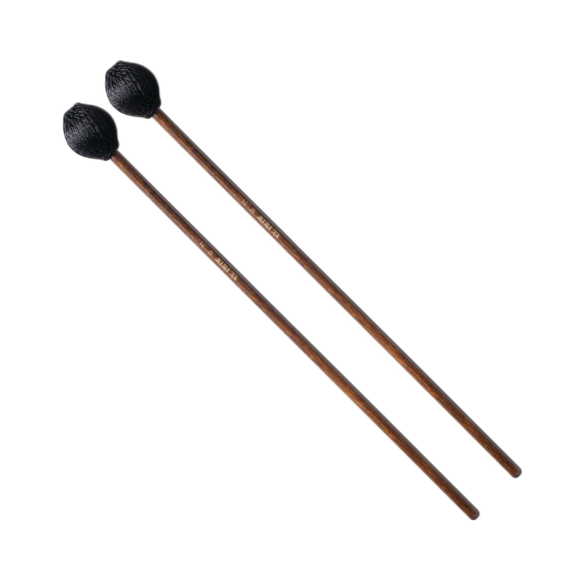 vic-firth-corpsmaster-m71-mailloches-marimba-dures-cord-noir-paire image 1