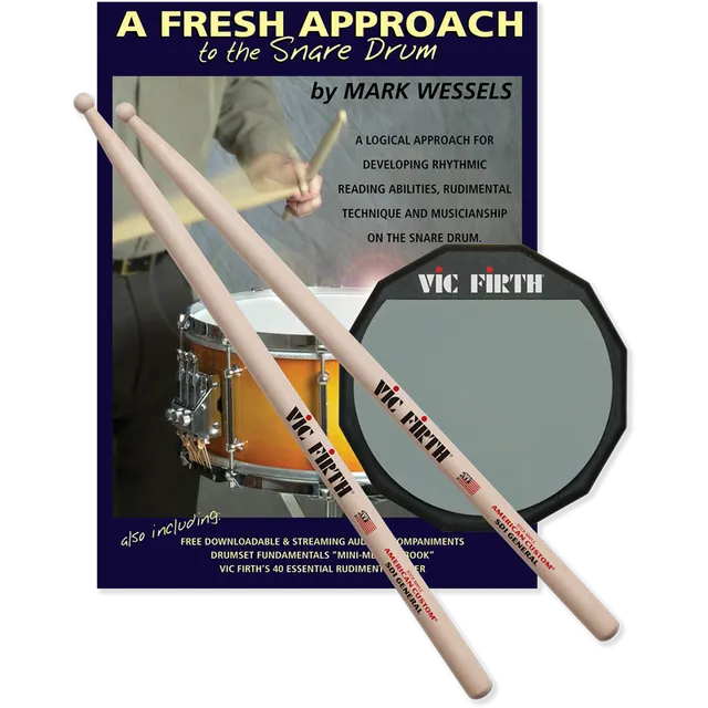 vic-firth-american-classic-fresh-approach-pack-percussion-d-butant image 1