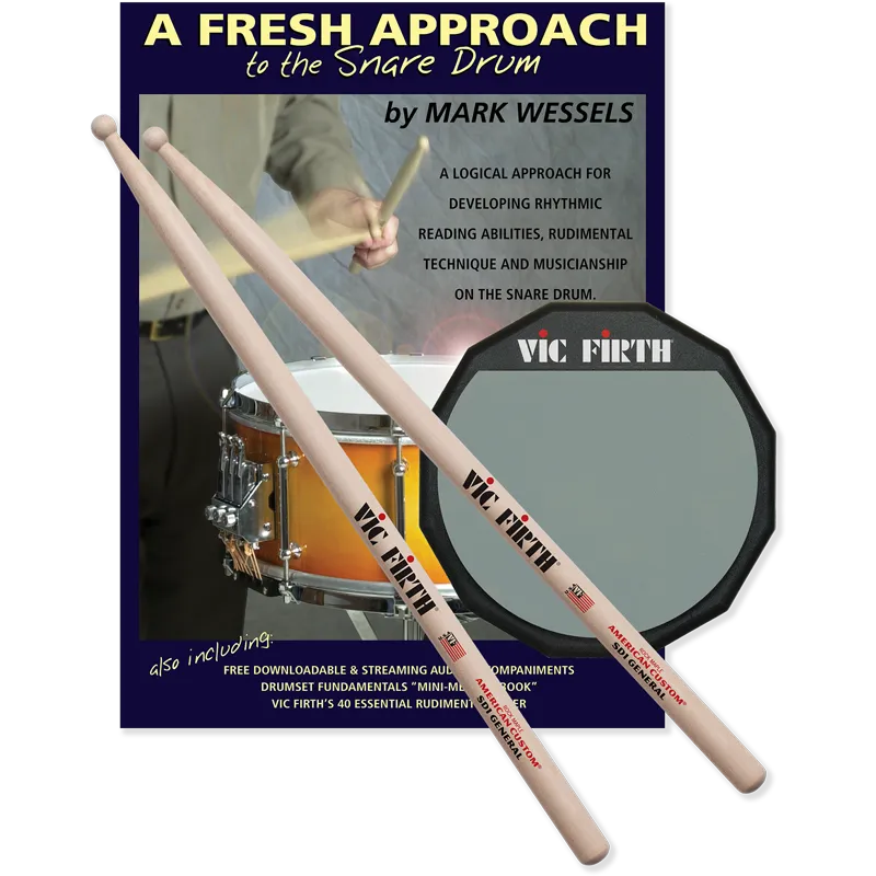 vic-firth-american-classic-fresh-approach-pack-percussion-d-butant image 1