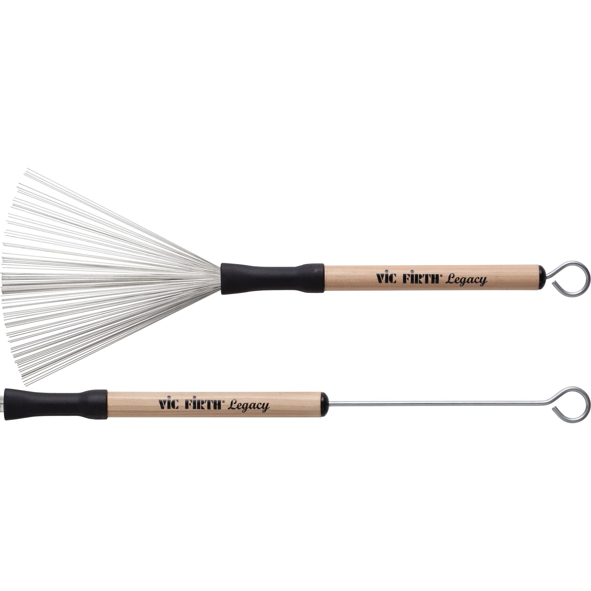 vic-firth-brushes-legacy-balais-batterie-r-tractables-manche-bois image 1