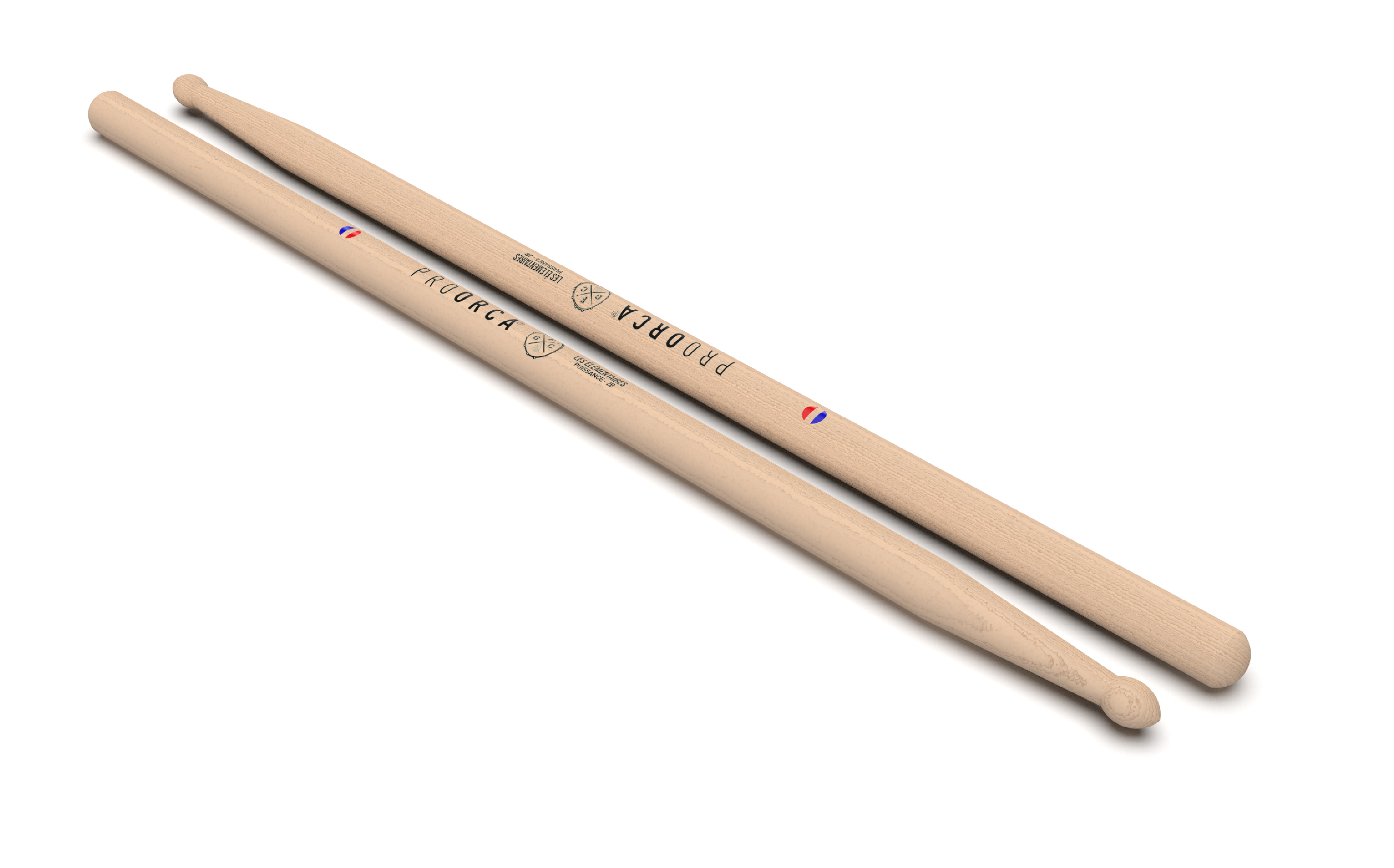 pro-orca-signature-2b-french-grip-channel-baguettes-hickory-olive-ball image 6