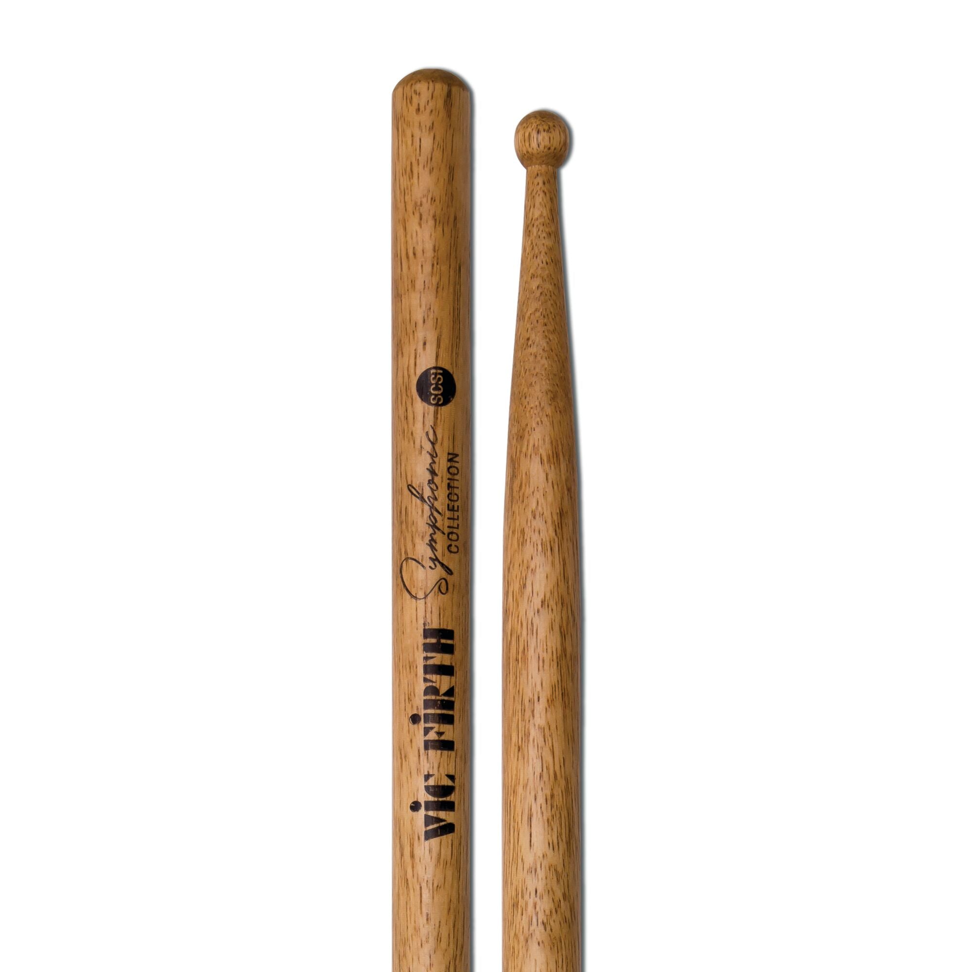 vic-firth-symphonic-scs1-baguettes-concert-kaki-sombre image 4