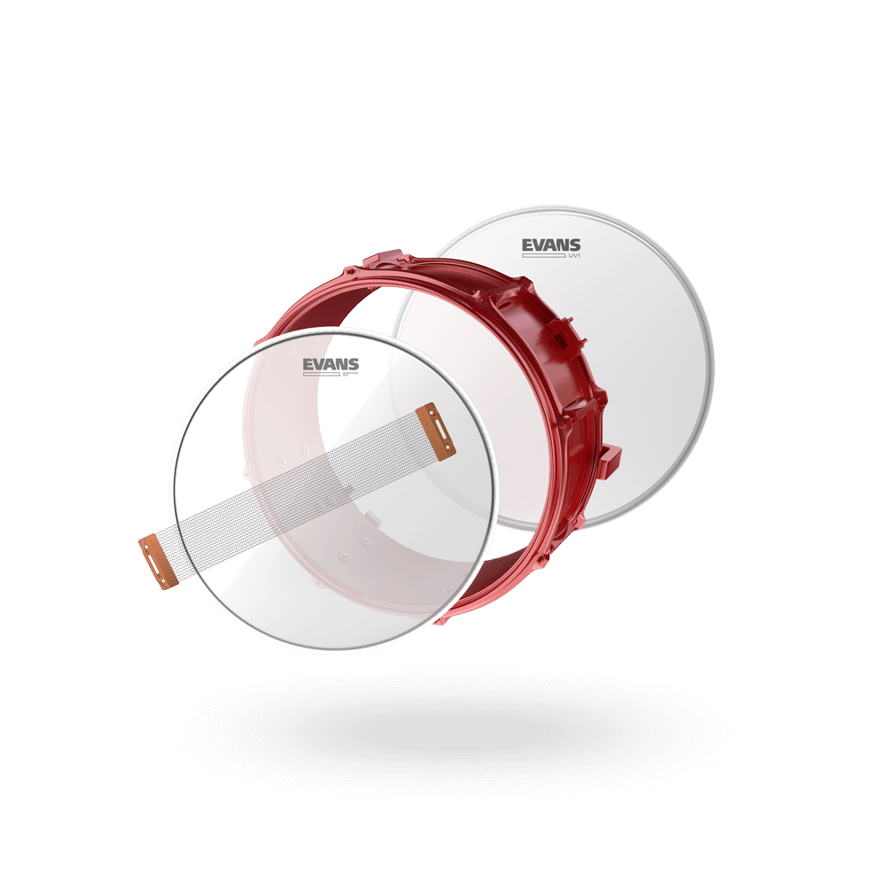 evans-uv1-snare-kit-caisse-claire-complet-entretien image 3