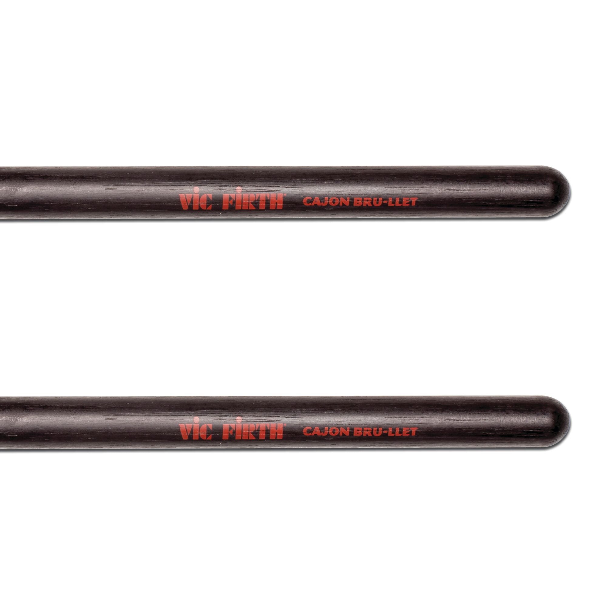 vic-firth-brushes-cajon-bru-llet-balais-paire-mousse image 2
