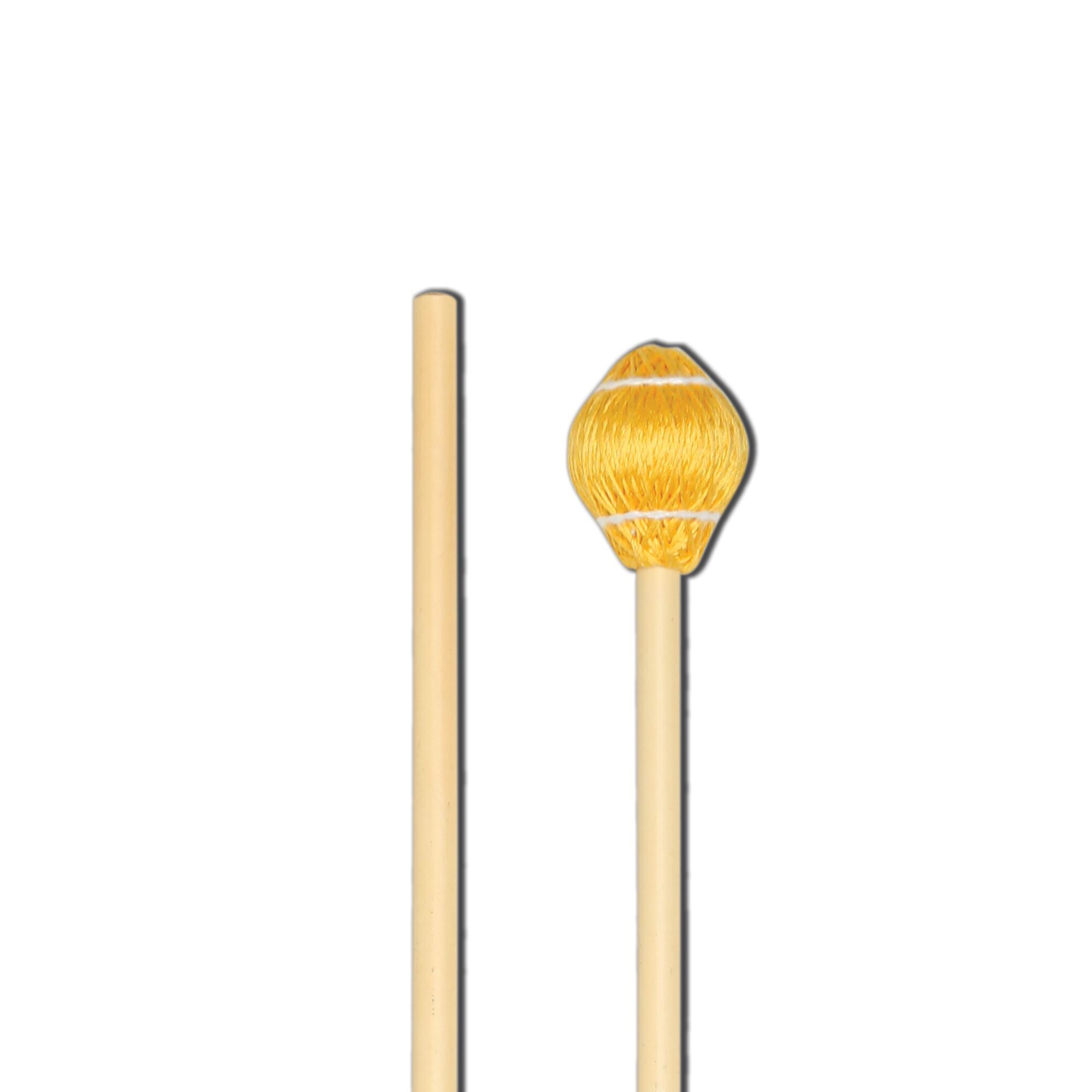 vic-firth-pro-vibe-b21-mailloches-vibraphone-dures-cordes-jaunes image 8