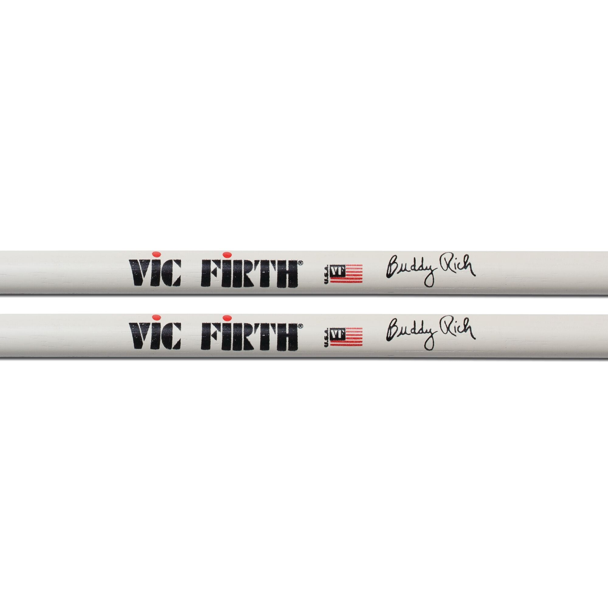 vic-firth-buddy-rich-baguettes-batterie-nylon-signature image 2