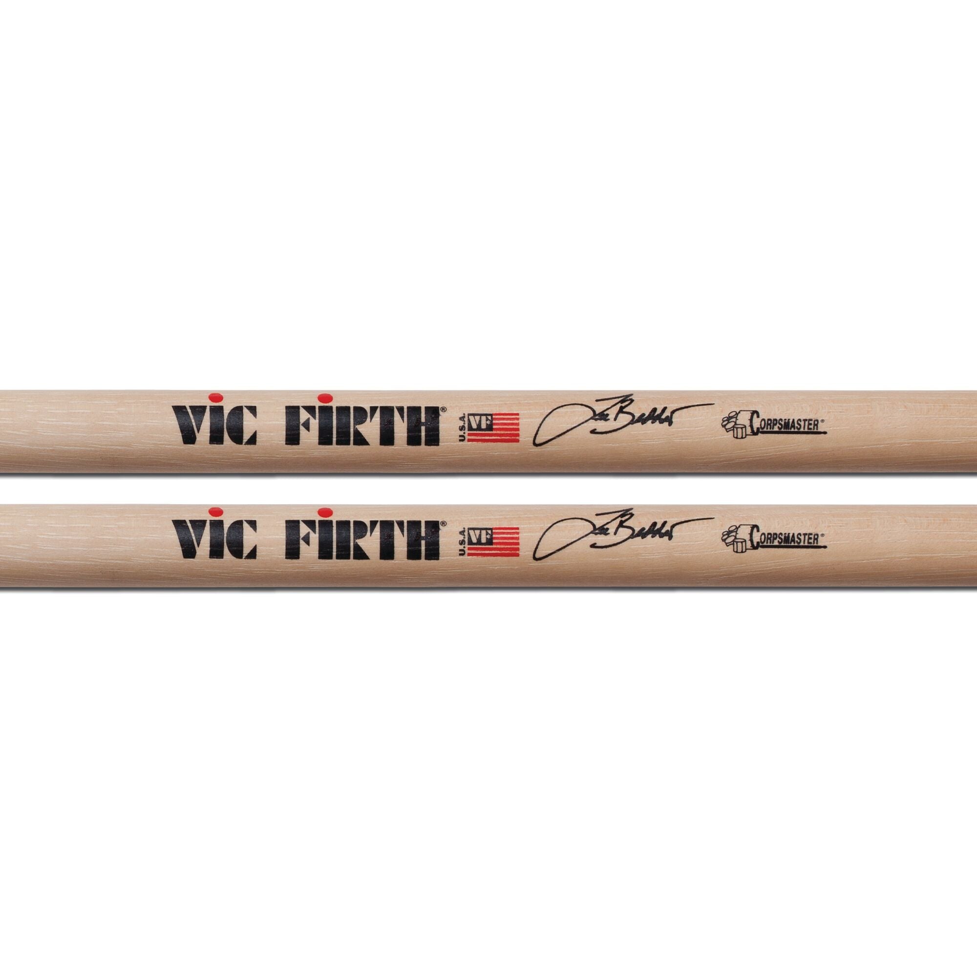 vic-firth-corpsmaster-snare-lee-beddis-baguettes-caisse-claire-olive image 2