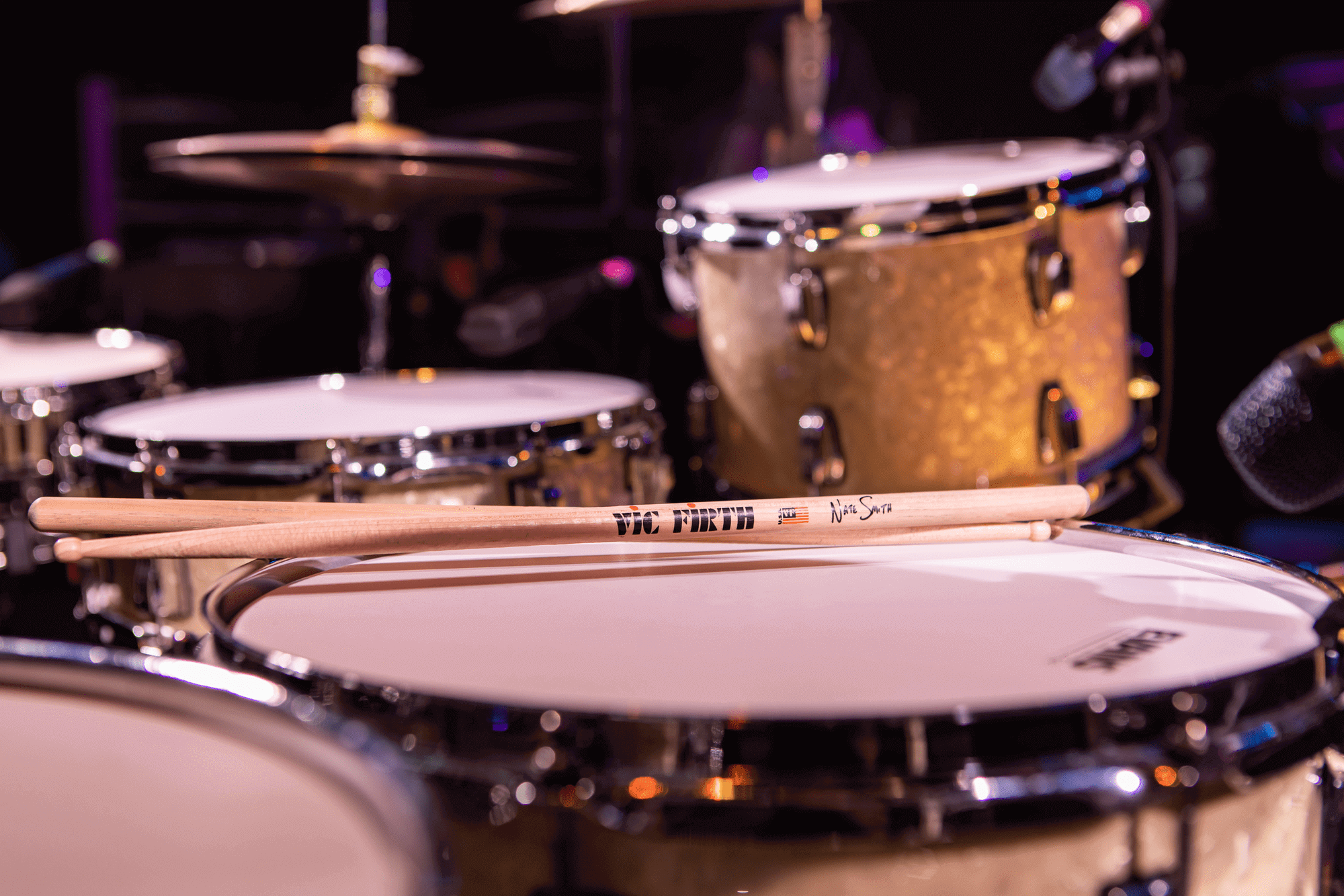 vic-firth-signature-nate-smith-baguettes-batterie-bois image 7