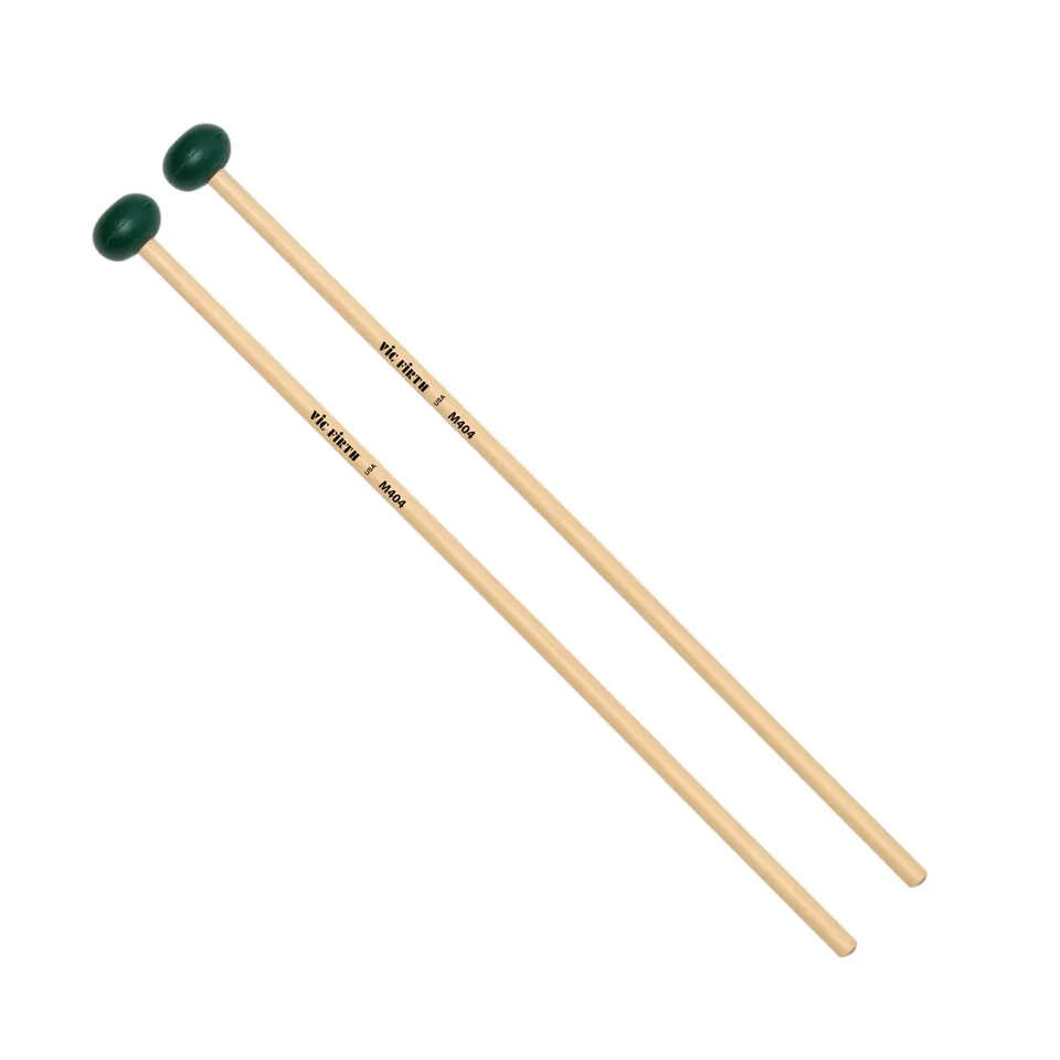 vic-firth-articulate-m404-mailloches-clavier-caoutchouc-medium-hard image 1