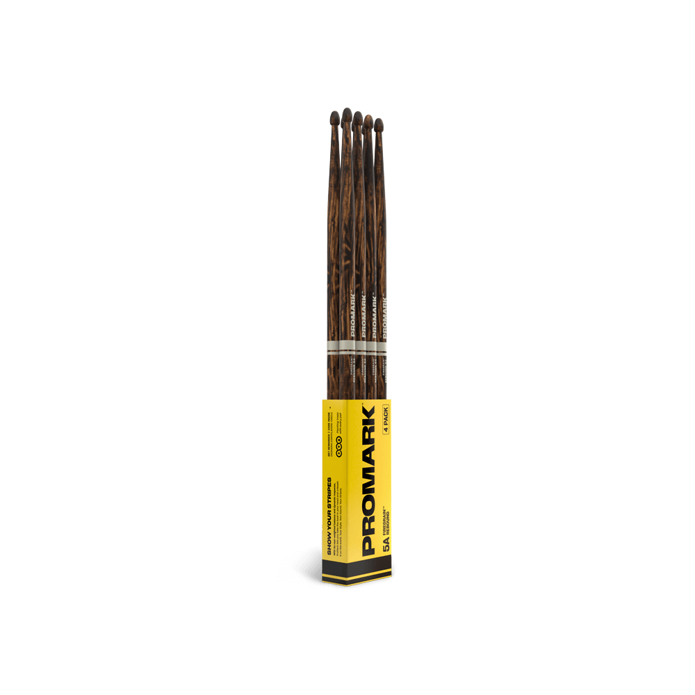 promark-firegrain-rebound-5a-baguettes-batterie-hickory-bois image 4