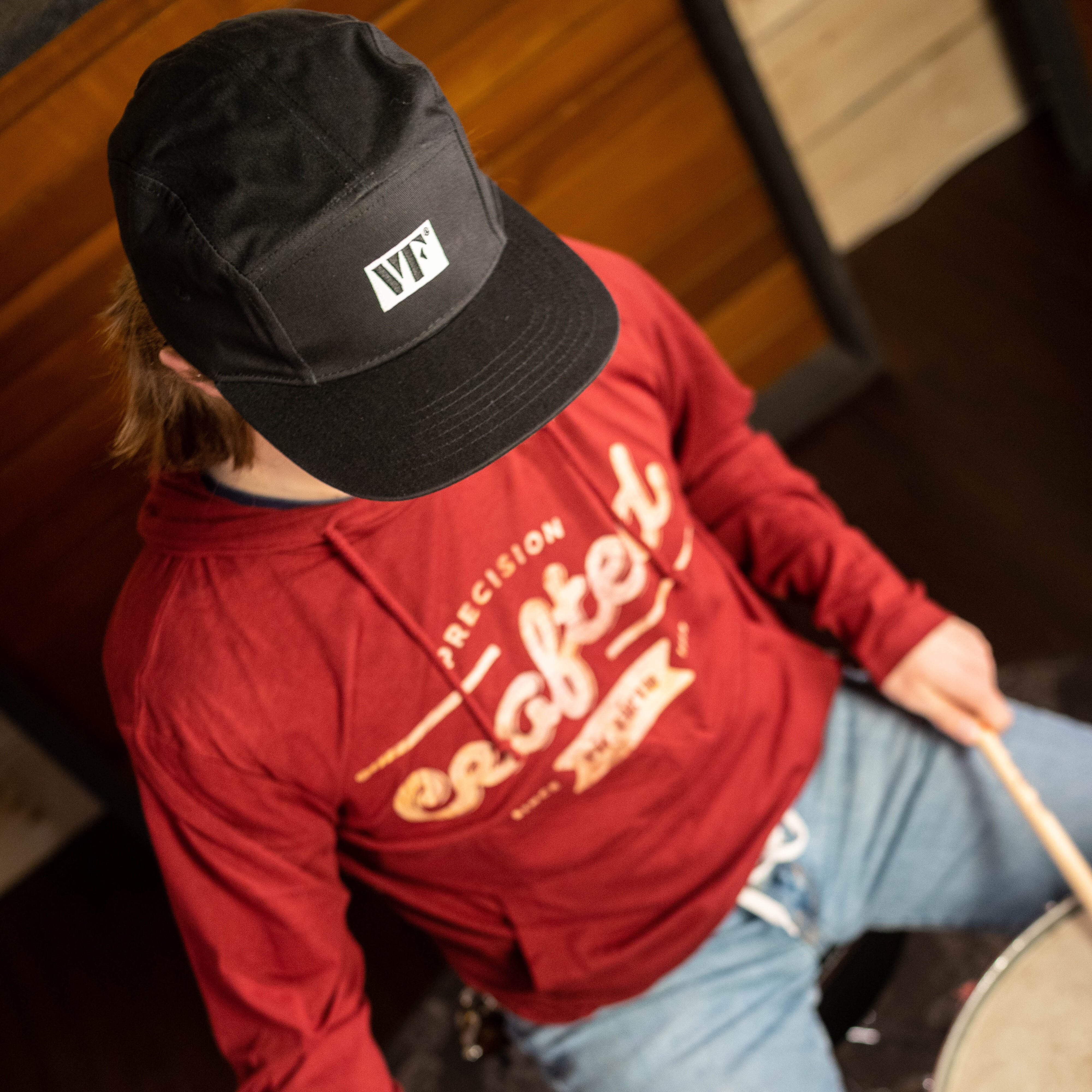 vic-firth-american-classic-casquette-5-panel-noire image 5