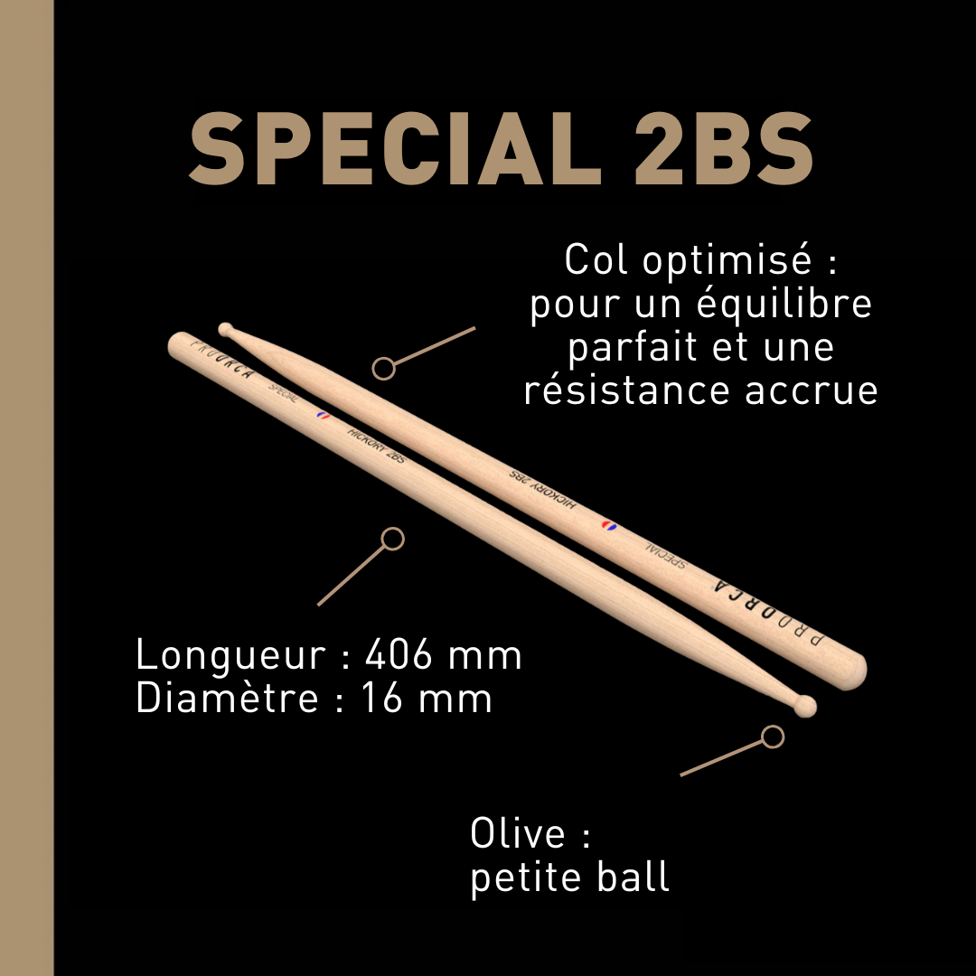 pro-orca-special-2bs-baguettes-batterie-hickory-sans-gravure image 2