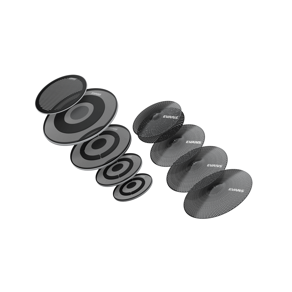 evans-db-one-rock-system-cymbals-peau-mesh-silencieuse image 1