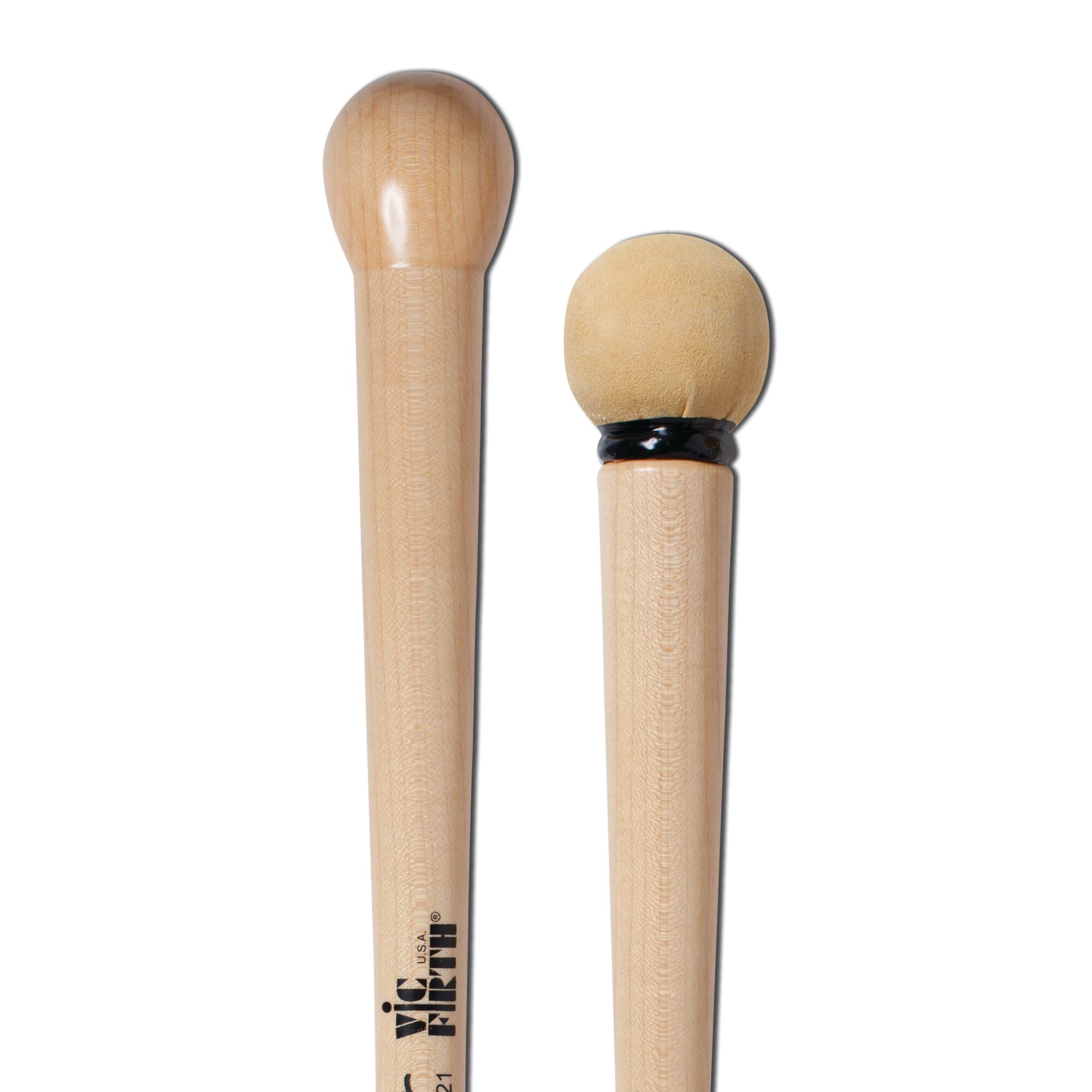 vic-firth-symphonic-tg21-mailloches-chamois-bois-paire image 4