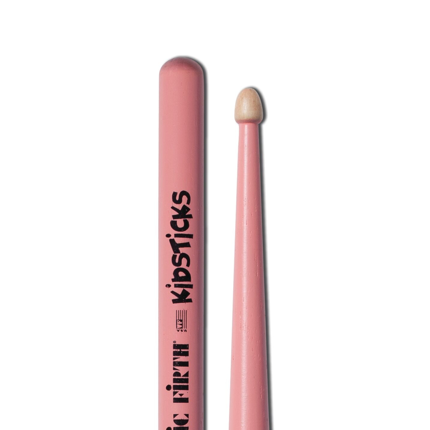 vic-firth-american-classic-kidsticks-baguettes-enfant-roses image 4
