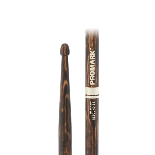 promark-firegrain-rebound-5b-baguettes-batterie-hickory image 1