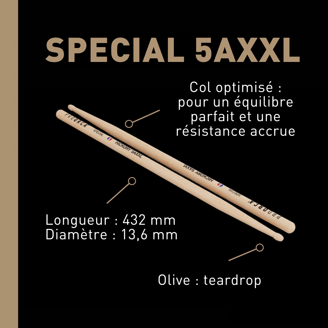 pro-orca-special-5axxl-baguettes-batterie-hickory-17 image 2
