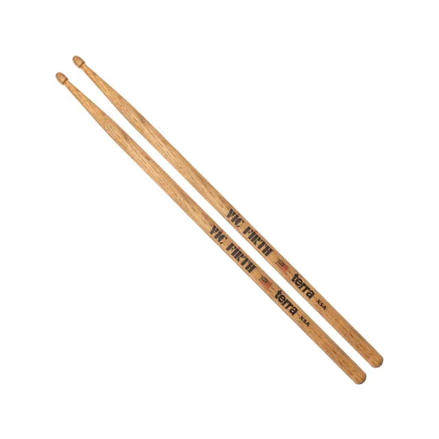 vic-firth-terra-x5at-baguettes-batterie-pointe-bois image 1