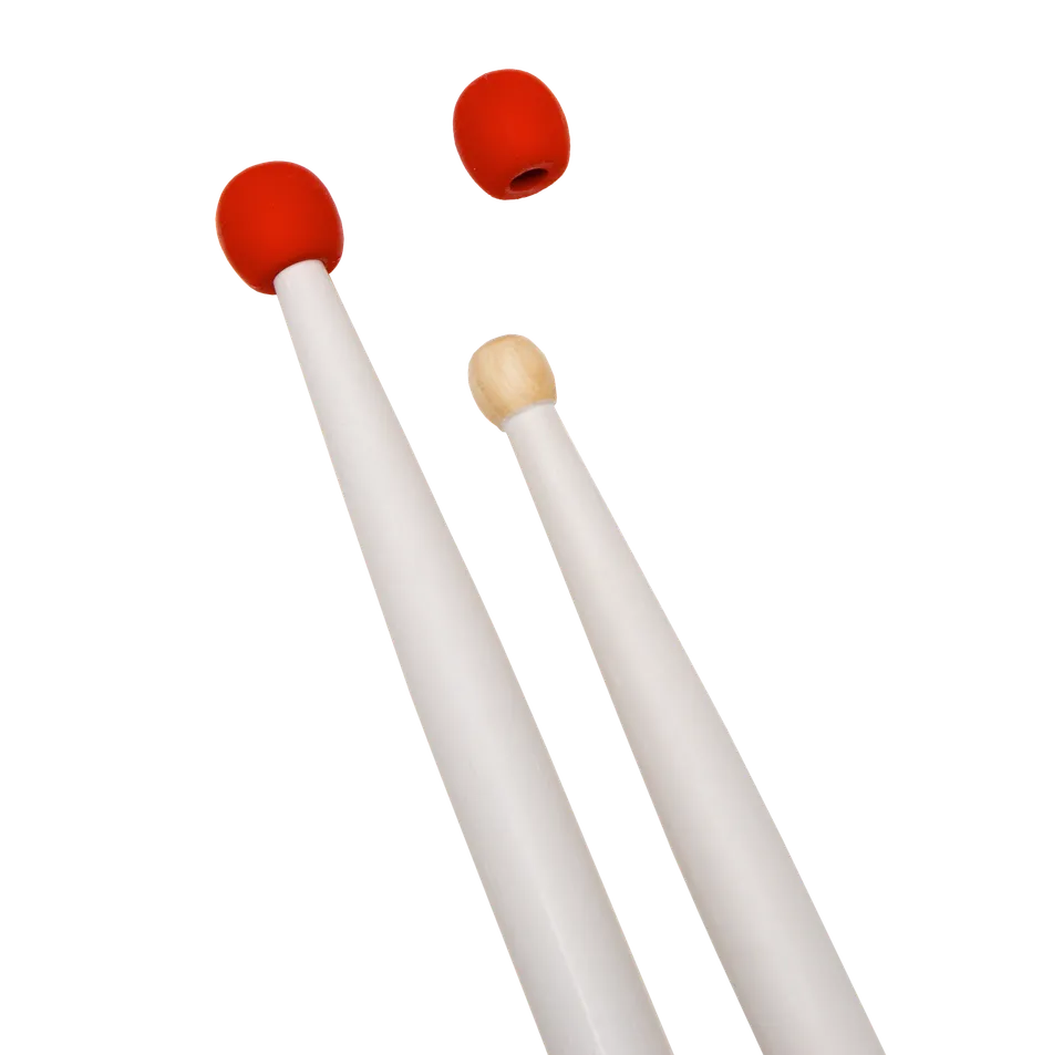 vic-firth-american-classic-embouts-baguettes-marching-x2-paires image 1