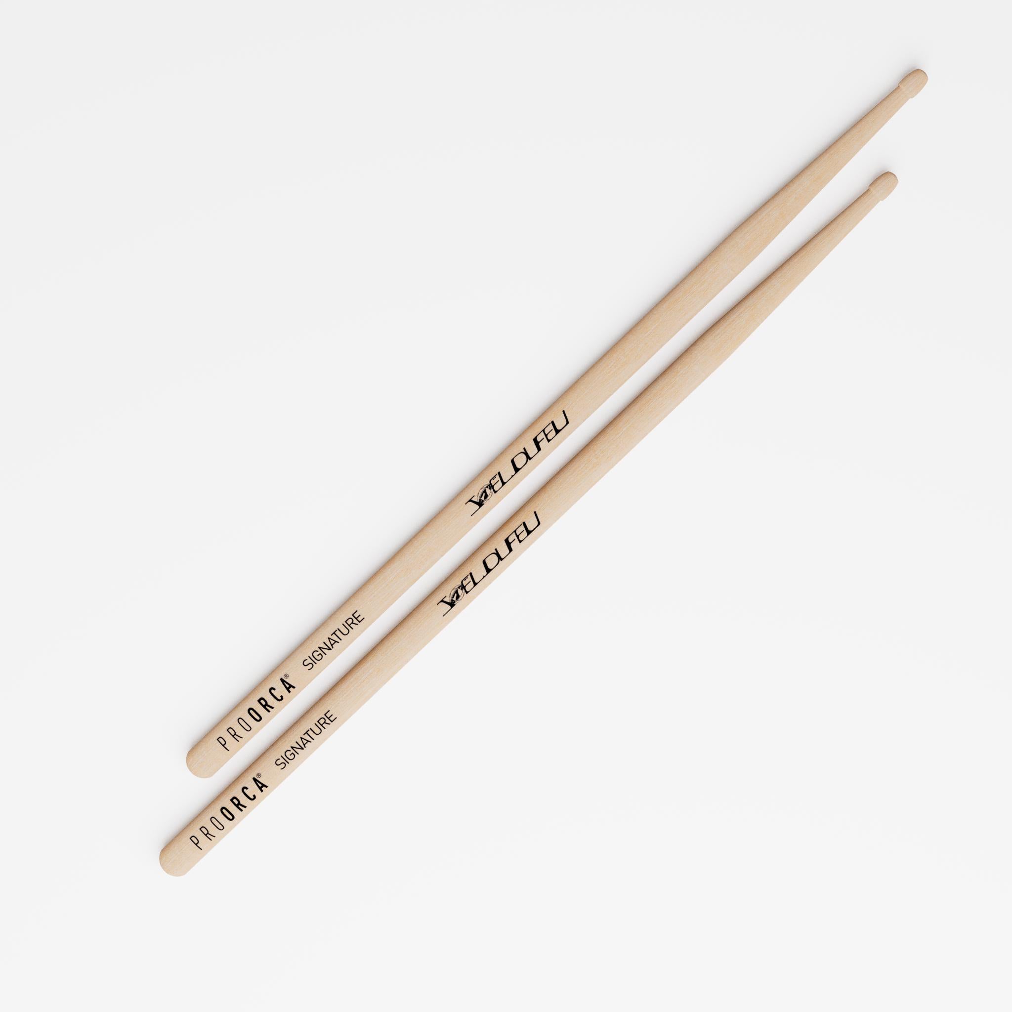 pro-orca-signature-jo-l-dufeu-baguettes-batterie-hickory image 1