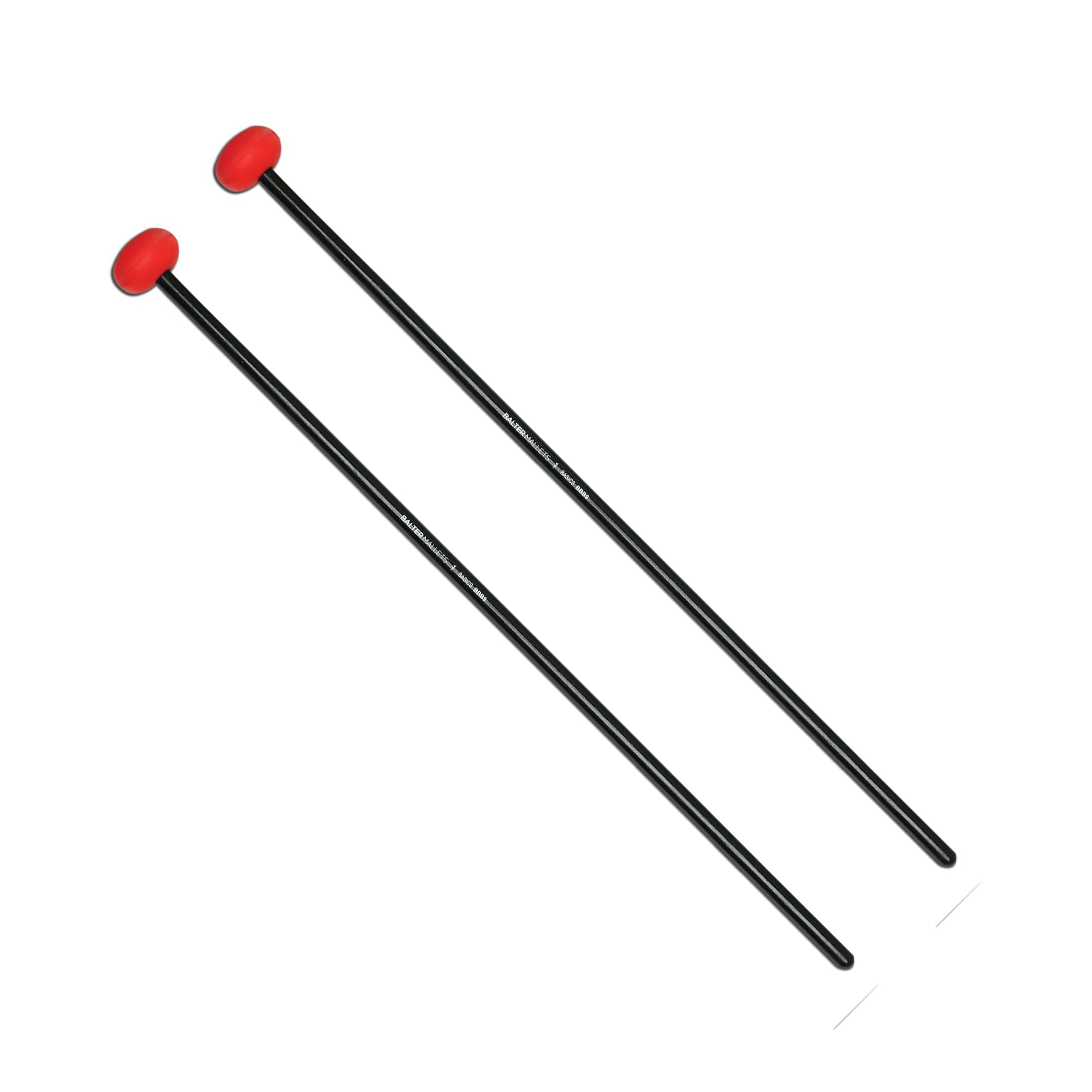 vic-firth-balter-basics-bbb9-mailloches-caoutchouc-rouge-souple image 1