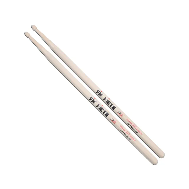 vic-firth-american-classic-5a-puregrit-baguettes-grip-naturel image 1