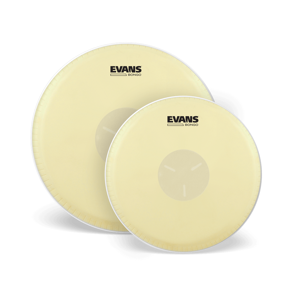 evans-calftone-bongo-tri-center-peau-percussion image 2