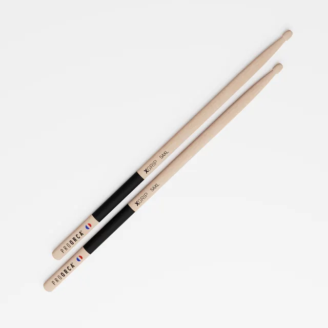 pro-orca-xgrip-5axl-baguettes-hickory-grip-extra-longues image 1