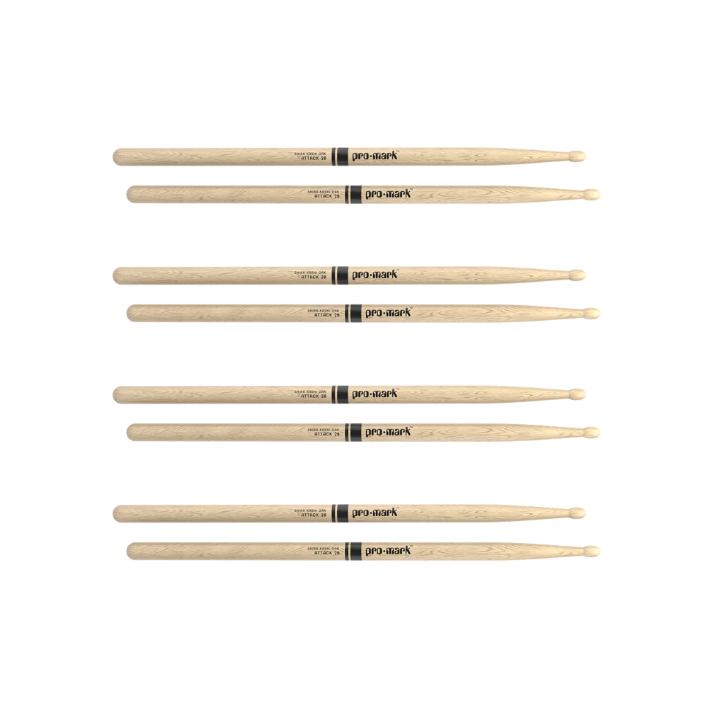 promark-attack-2b-baguettes-batterie-ch-ne-bois image 4