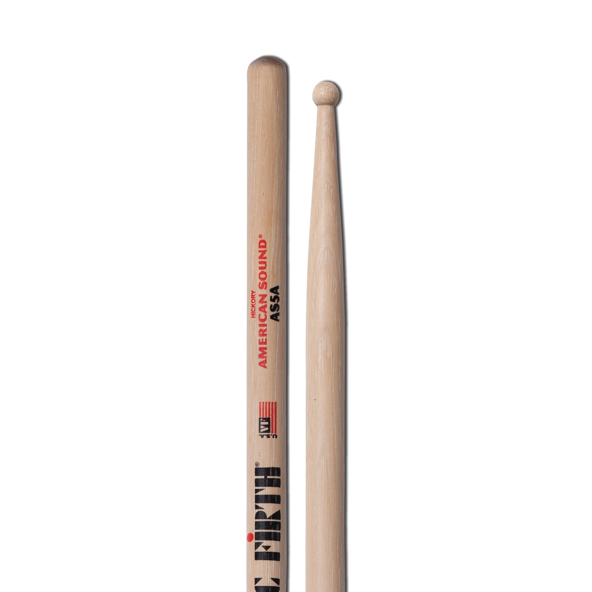 vic-firth-american-sound-5a-baguettes-batterie-pointe-olive image 4