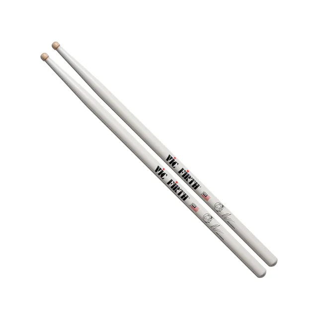 vic-firth-terra-mike-terrana-baguettes-batterie-pointe-baril image 1